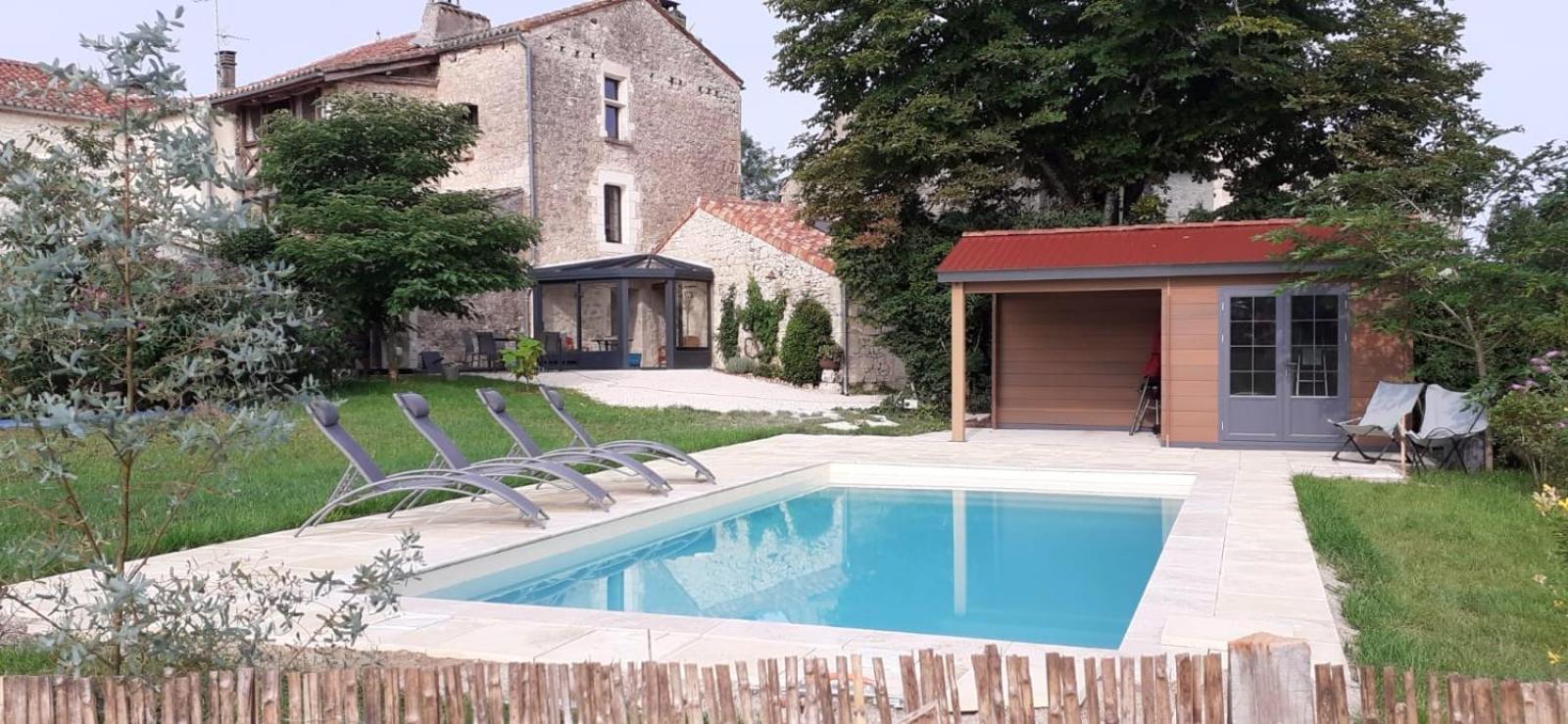 Maison De Village, Charme Et Confort Mauroux  Εξωτερικό φωτογραφία
